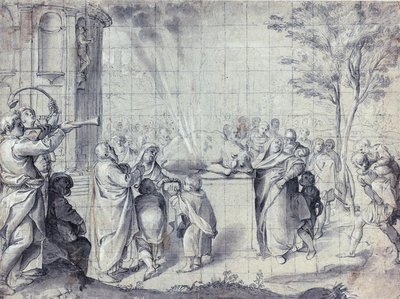 The Sacrifice of Pelias by Agostino Carracci